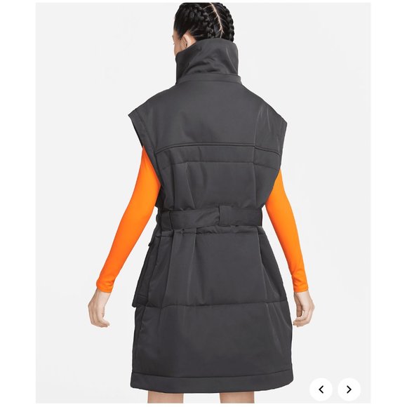 Nike Jordan 23 Engineered Women's Parka In Black - Picture 5 of 15